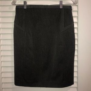 Express grey pencil skirt size 6